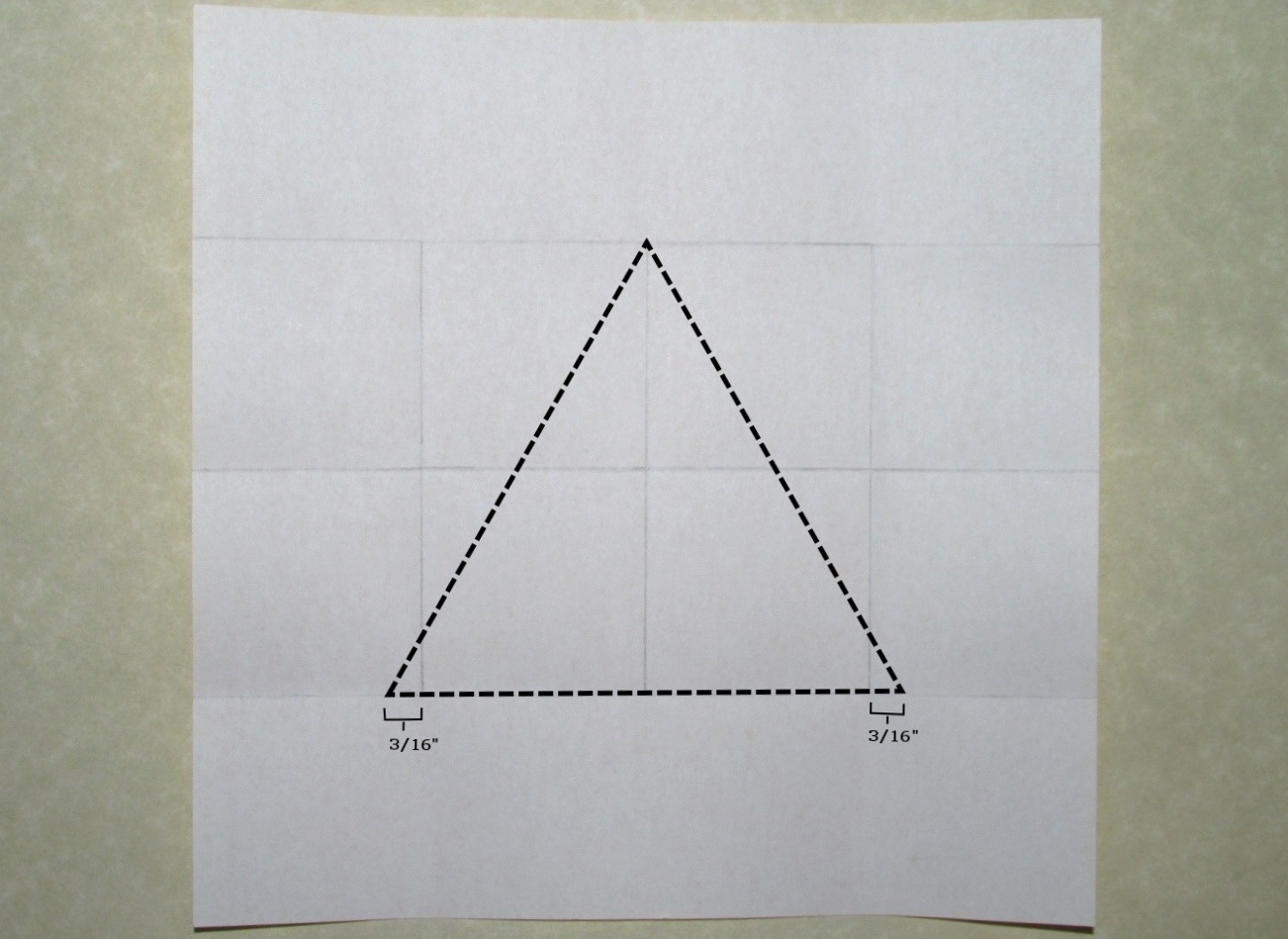 5Precreasing the Triforce Shape1.jpg