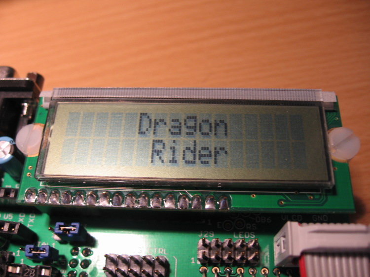 67 - LCD showing message.JPG