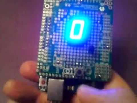 7-Segment LED Die w/Arduino