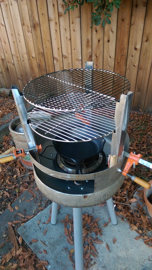 7E grill supports clamped in place.jpg