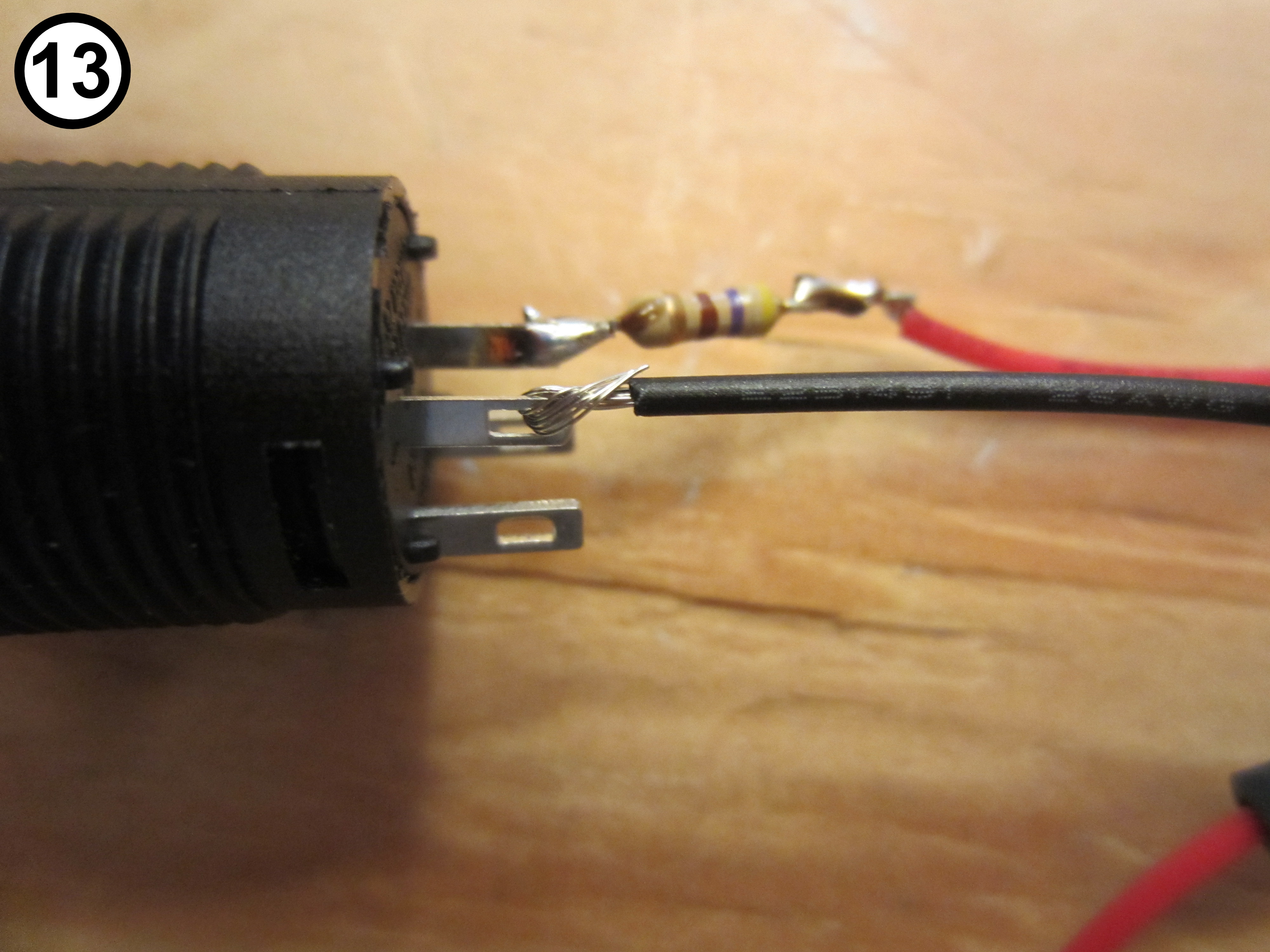 8 - 13 - Attach Black Wire.JPG