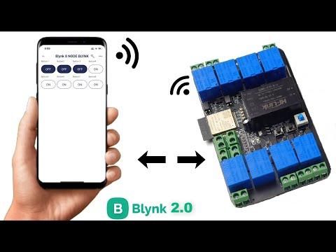 8 Node SMT Smart Home-Automation PCB &amp;amp; Blynk 2.0 , ESP32 | jlcpcb