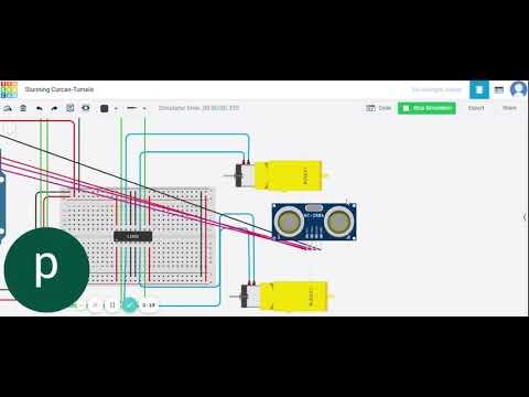 A Obstacle avoiding robot