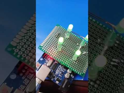 A Simple LED Cube 2X2X2