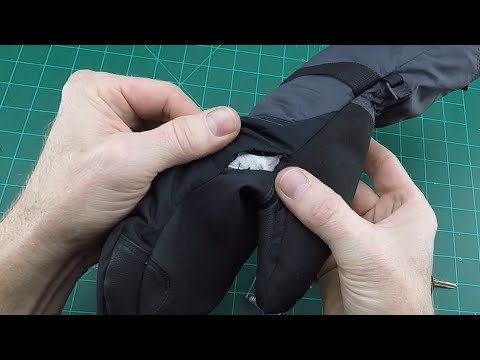A Stitch In Time Saves Nine - Repairing a Glove With Torn Stitching