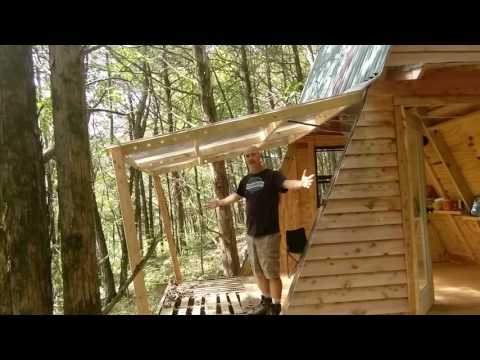 A-frame cabin opens in just seconds