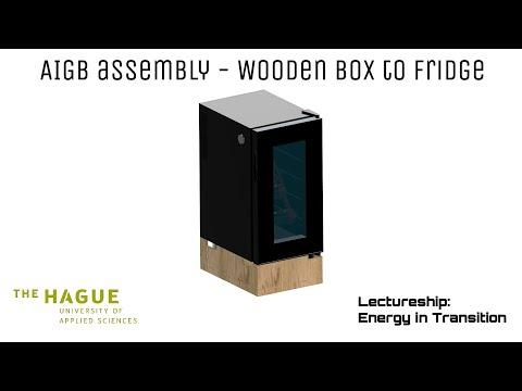 AIGB Assembly - Wooden box to fridge