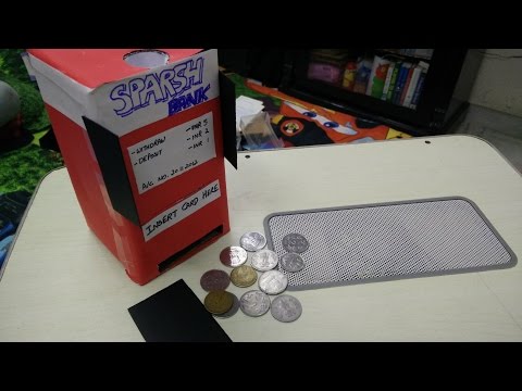 ATM Piggy Bank for Kids | DIY crafts for kids | Best out of Waste ideas by Sparsh Hacks