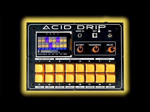 Acid Drip - A Bassline Synth &amp; Drum Machine