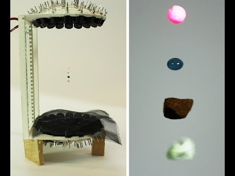 Acoustic Levitator DIY: levitate liquids and insects at home