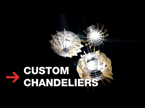 Acrylic Chandeliers | Wooden Chandeliers | Trotec