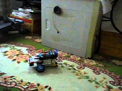 Actobitty object avoidance robot