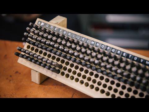 Adam Savage's One Day Builds: Letter Stamp Holder!