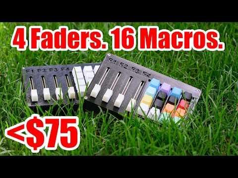 Add Physical Per-App Volume Control AND 16 Programmable Macro Keys to Your PC For Cheap!