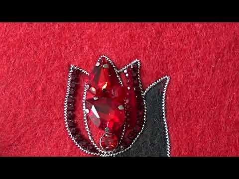 Adding Crystal Beads