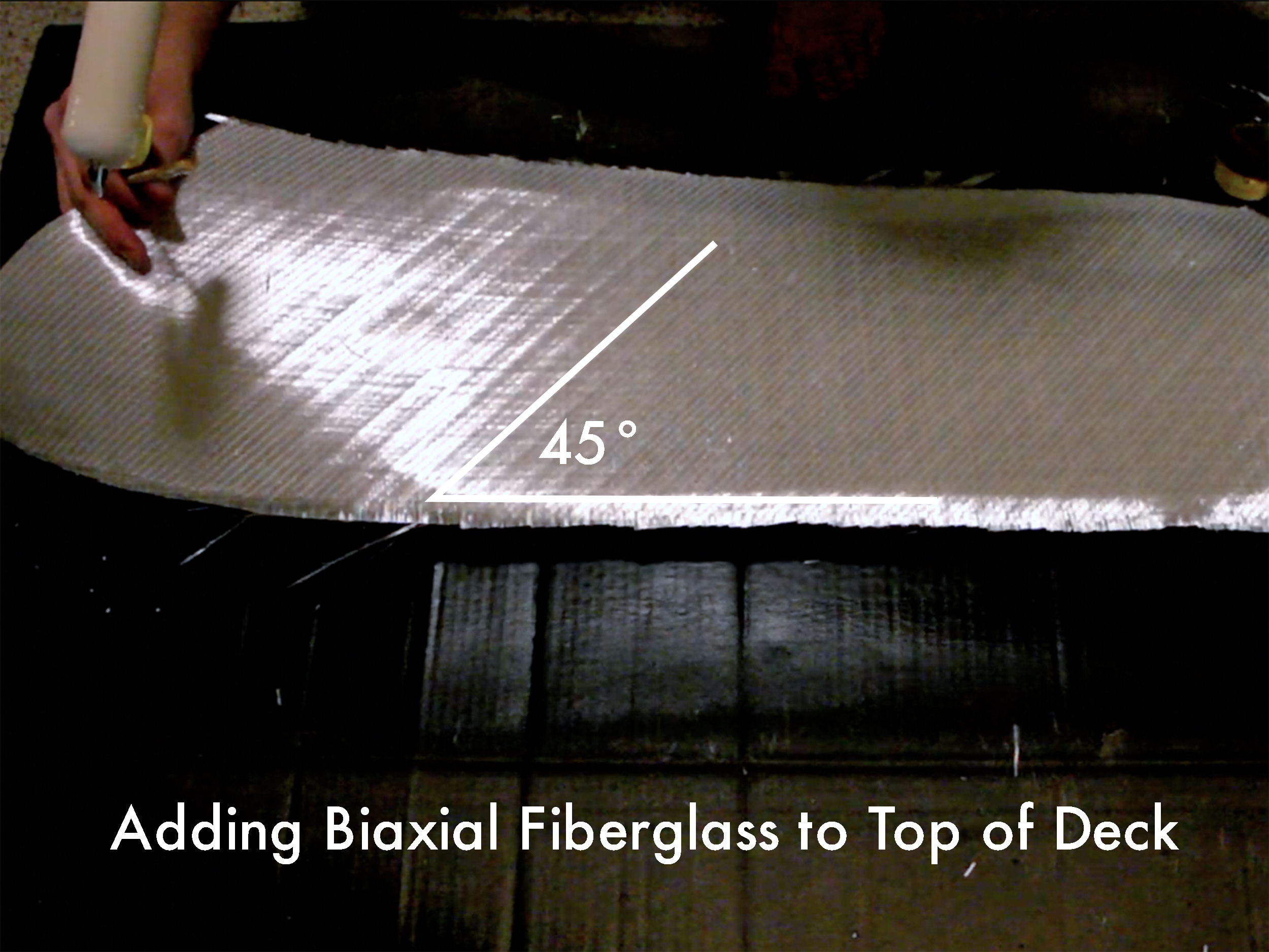 Adding Fiberglass to Top.jpg