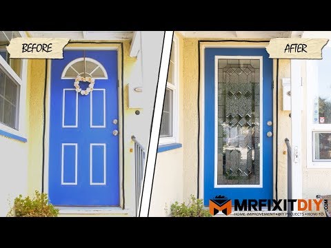 Adding Glass to Your Front Door - A DIY Guide