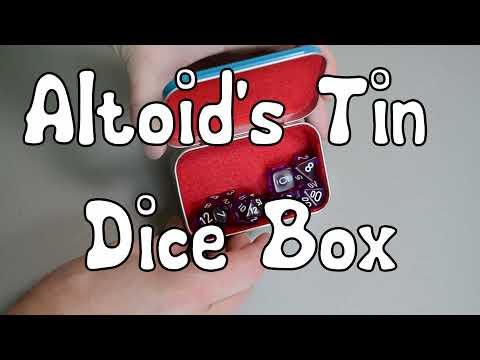 Altoids Tin Dice Box