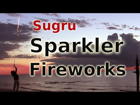 Amazing Sparkler Fireworks | Sugru