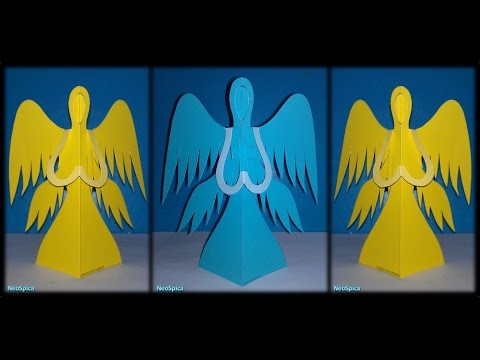 Angels of Cut And Folded Paper