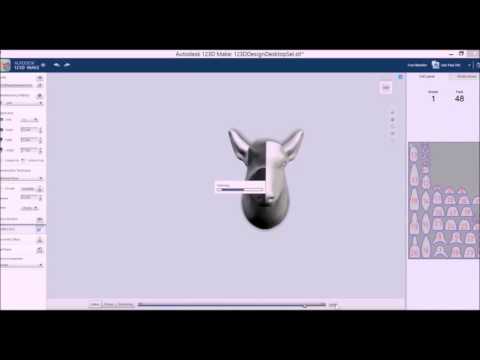 Antler Mount - 123D Make &amp;amp; CamBam