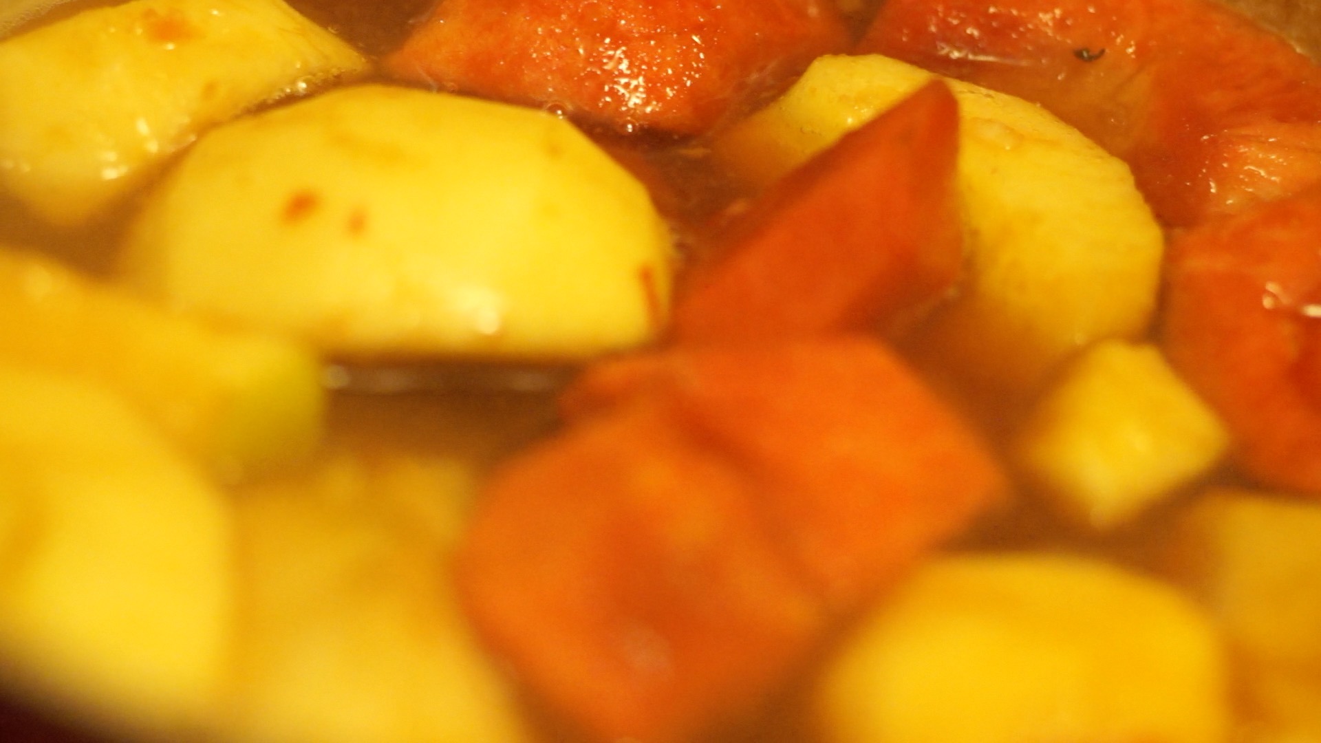 Apple Butter Project! apples in juice.jpg