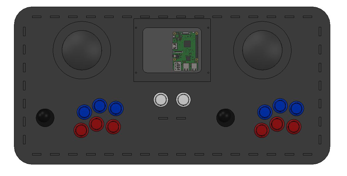 Arcade Solidworks Model Top View.JPG