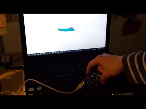 Arduino 101 Gyro test in Processing