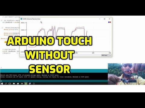 Arduino Capacitive Sensing Library - How to make Arduino Touch Applications Without Touch Sensor