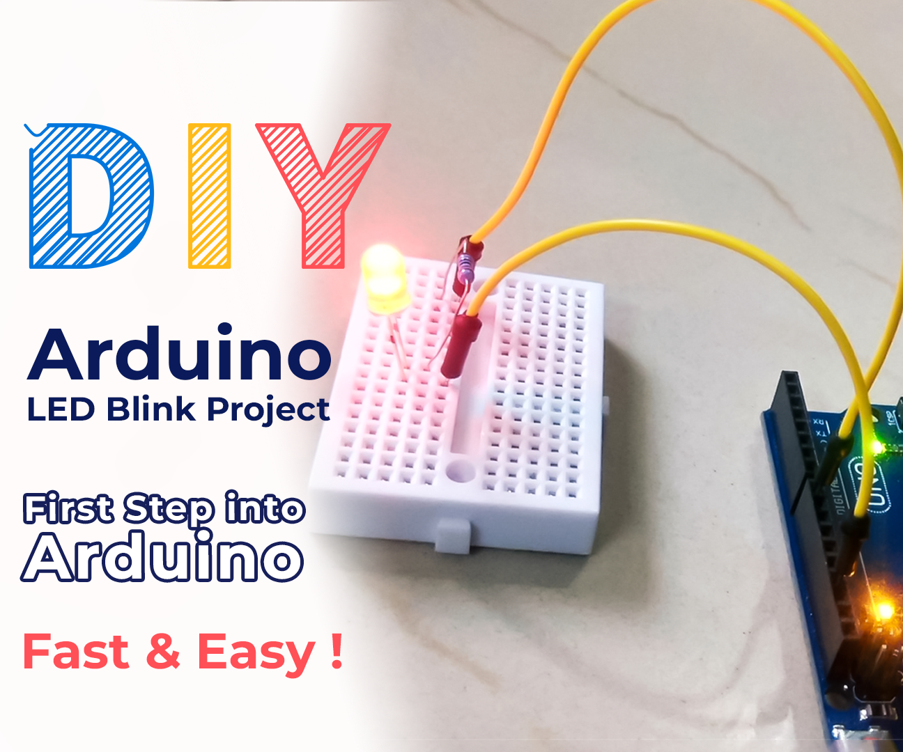 Arduino LED Blink Project &ndash; First Step into Arduino Programming Thumbnail.png