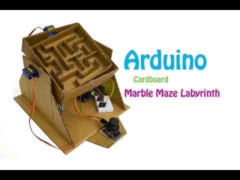 Arduino Marble Maze Labyrinth