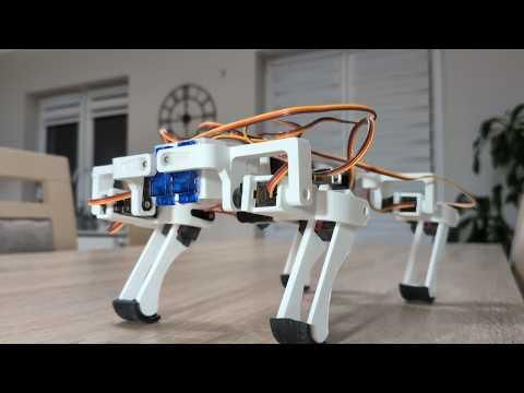 Arduino Robot Dog &ndash; Full Development Process: 3D Design, Inverse Kinematics &amp; More