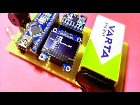 Arduino Simple Project! How To Make A Seismograph! Earthquake Detector!