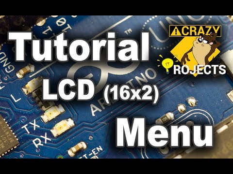 Arduino Tutorial - LCD - Menu