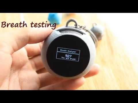 Arduino UV Meter &amp;amp; Breathalyzer Keychain - 3D Printed - IoT Blynk