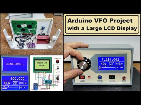 Arduino VFO Project with a Large LCD Display