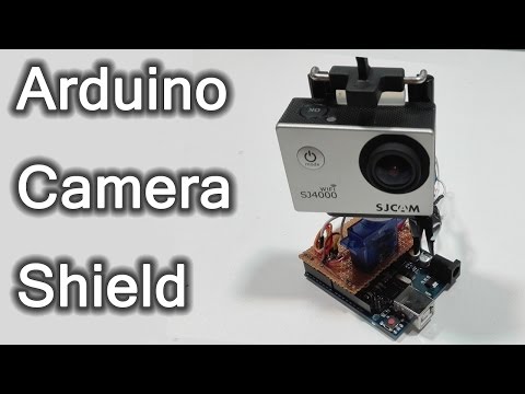 Arduino remote controlled camera mount &amp;ndash; ir object tracking chield