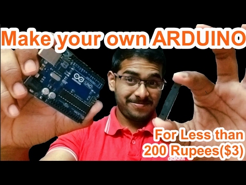 ArduinoISP | Make Your Own Arduino| Learn to Burn Bootloader onto ATmega328P-PU