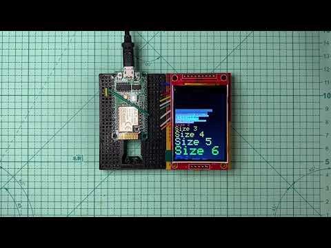 Arduino_GFX RTL8720DN ILI9341 320x240