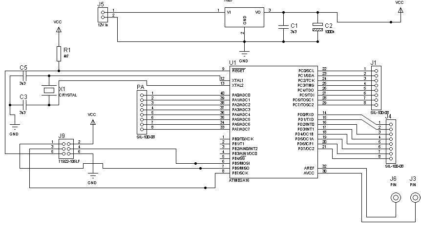 Atmega16 Stepper PCB.BMP