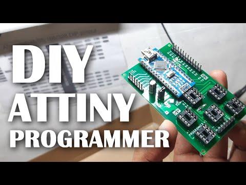 Attiny85 and Attiny13 Multiple Programmer with Arduino Nano