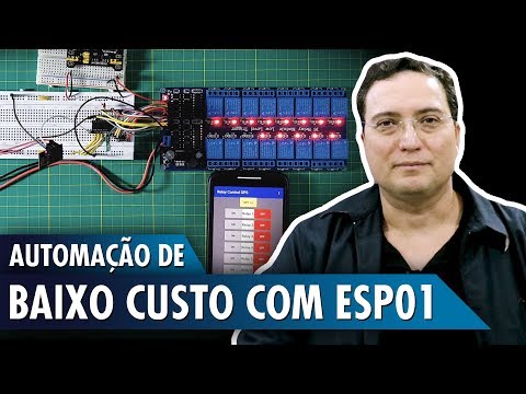 Automa&ccedil;&atilde;o de baixo custo com ESP01