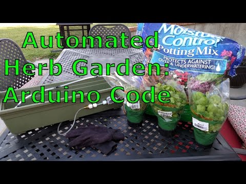 Automated Herb Garden - Arduino Code