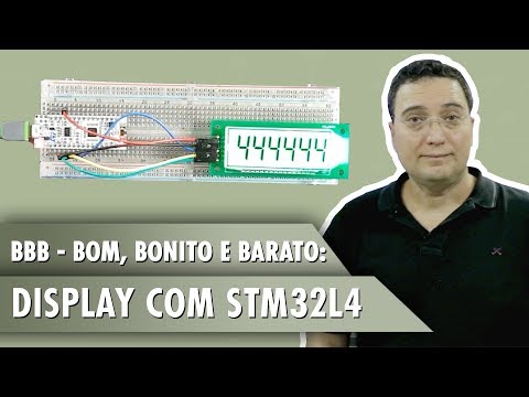 BBB - Bom, Bonito e Barato: Display com STM32L4!