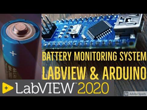 BMS-Battery monitoring system using LabVIEW and Arduino