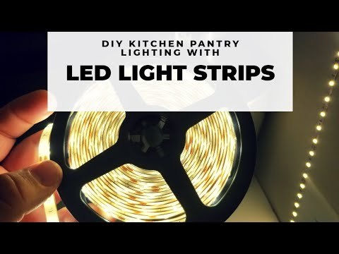 BRIGHT IDEA!! How to Cut, Connect &amp;amp; Power LED Light Strip Lighting