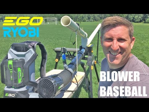 Backpack Blower Baseball - EGO Cordless vs RYOBI Gas