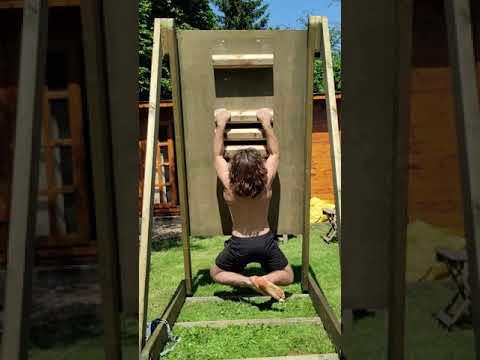 Backyard Climbing Training Board