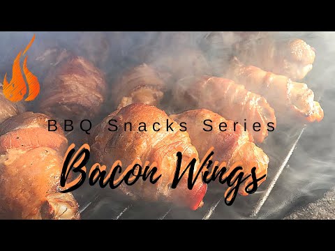 Bacon Wings - BBQ Snacks Series