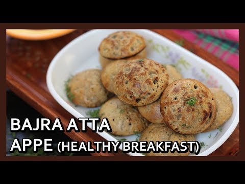 Bajra Atta Appe | Bajra Atta Recipe | Instant Appe | 5 Min Healthy Breakfast | Evening Snacks Idea